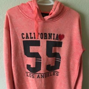 Pink hoodie